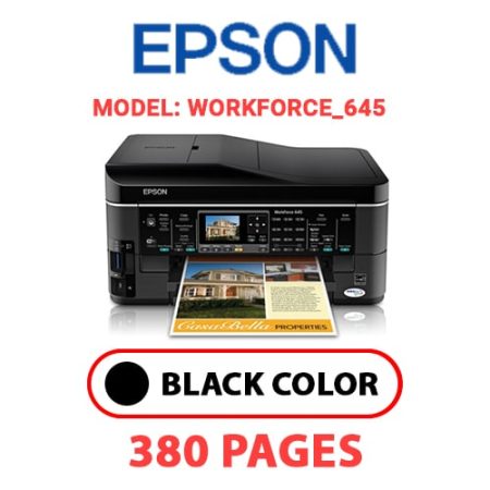 EPSON Workforce_645 - BLACK INK