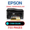 EPSON Workforce_645 - CYAN INK