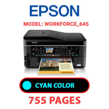 EPSON Workforce_645 - CYAN INK