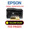 EPSON Workforce_645 - YELLOW INK