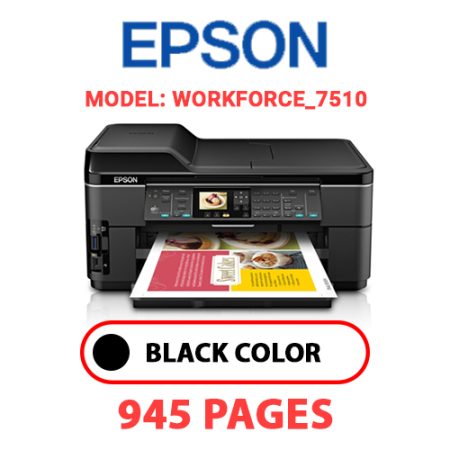 EPSON Workforce_7510 - BLACK INK
