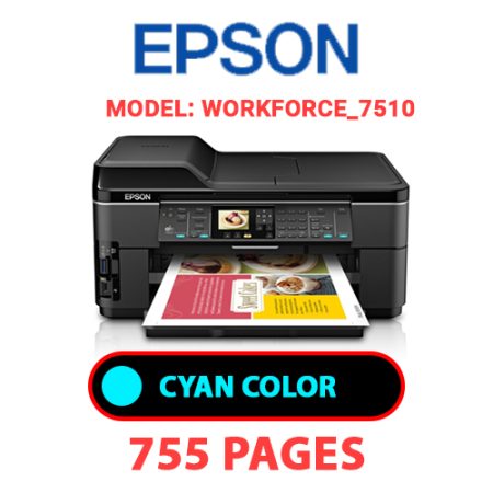 EPSON Workforce_7510 - CYAN INK