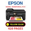 EPSON Workforce_7510 - YELLOW INK