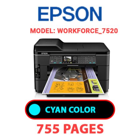 EPSON Workforce_7520 - CYAN INK