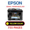 EPSON Workforce_840 - YELLOW INK