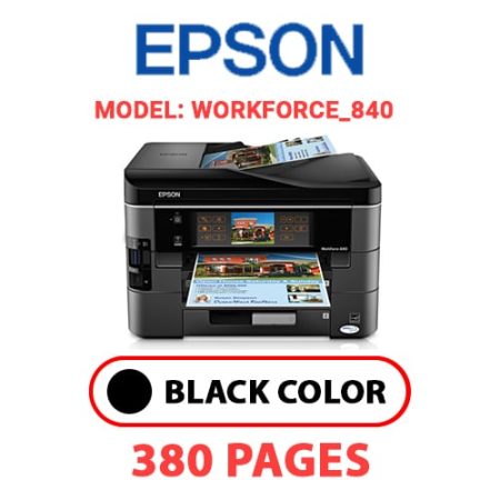EPSON Workforce_840 - BLACK INK