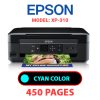 EPSON XP-310 PRINTER - CYAN INK