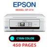 EPSON XP-314 PRINTER - CYAN INK