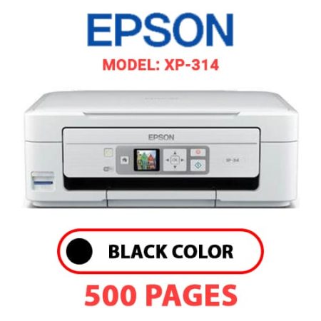 EPSON XP-314 PRINTER - BLACK INK