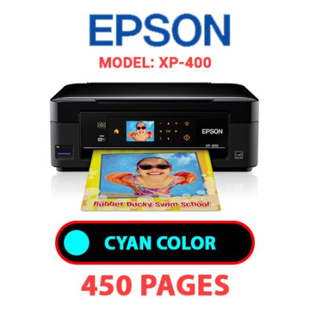 EPSON XP-400 PRINTER - CYAN INK