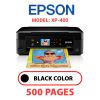 EPSON XP-400 PRINTER - BLACK INK