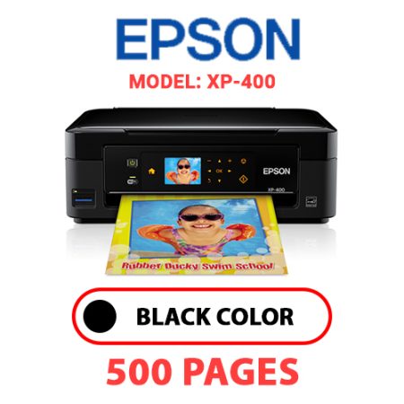 EPSON XP-400 PRINTER - BLACK INK
