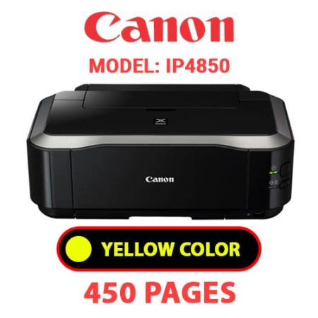 CANON iP4850 PRINTER - YELLOW INK