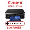 CANON iP7260 PRINTER - BLACK INK