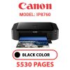 CANON iP8760 PRINTER - BLACK INK