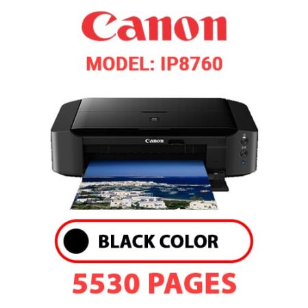 CANON iP8760 PRINTER - BLACK INK