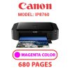 CANON iP8760 PRINTER - MAGENTA INK