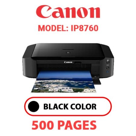 CANON iP8760 PRINTER - BLACK INK