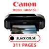 CANON iX6550 PRINTER - BLACK INK