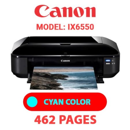 CANON iX6550 PRINTER - CYAN INK