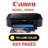 CANON iX6860 PRINTER - YELLOW INK