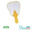 Hand Mirror Tooth Shape #Each - yellow
