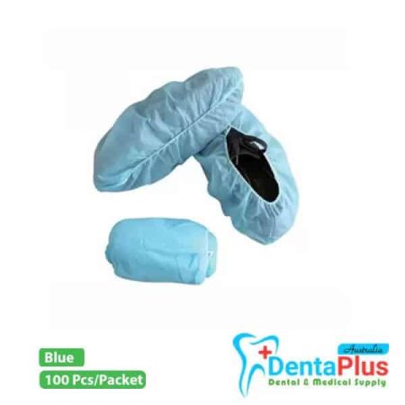 Disposable Shoe Covers/ Overshoes (45 x 15cm) Blue #100pcs/pkt (10pkt/ctn)