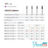 Diamond Burs Flat End Taper ISO: 171-846 MDT #10Pcs/Box
