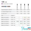 Diamond Burs Round End Cylinder ISO: 139-838 MDT #10Pcs/Box