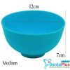 Silicone Flexible Rubber Impression Mixed Alginate Bowl - Medium (7cm x 12cm) #Each