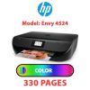 HP Envy 4524 - COLOR INK