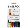 K Files - Thomas 6pcs/pkt - 25-mm - 80-black