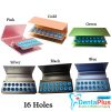 Bur Holder 16 Holes Aluminum Stand with Silicone Cover – Suitable for FG/RA #Each