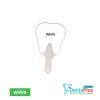 Hand Mirror Tooth Shape #Each - white