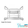 Glove Dispenser (Wire) - single-wire-basket