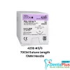 Sutures Absorbable PolySyn (12pcs/pkt) – Look (19mm needle, 70cm) - 423b-3-0