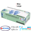 G-CARE Nitrile Powder Free & Latex Free Examination Non-Sterile Gloves (Blue) #10 box/ctn - large