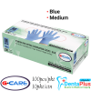 G-CARE Nitrile Powder Free & Latex Free Examination Non-Sterile Gloves (Blue) #10 box/ctn - medium