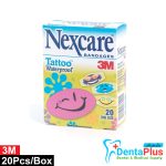 Nexcare-Tattoo-Bandaid-Strips-Waterproof-Cool-Smiles-1