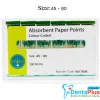 Absorbent Paper Point Colour Coded (Ongard) 200point/pkt - 45-80