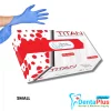 Mediflex Titan Powder Free Blue Nitrile Gloves – 100/Box, 10 Boxes/Carton, 1000/CTN - small - single-box